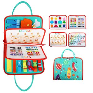 Tableau d’activité Montessori – Busy Board Expert