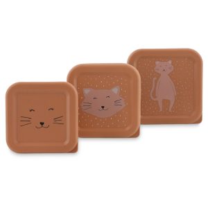 Set 3 Boîtes à Goûter Mademoiselle Chat