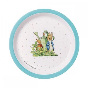 Peter Rabbit – Assiette Bébé Bleu
