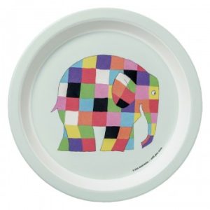 Elmer l&rsquo;Eléphant – Assiette Bébé