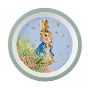 Peter Rabbit – Assiette Bébé Bleue
