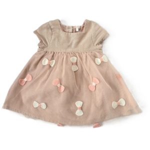 Robe rose argenté tulle bébé fille 6 MOIS ORCHESTRA