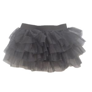 Jupe tulle noire à volants bébé fille 12 MOIS