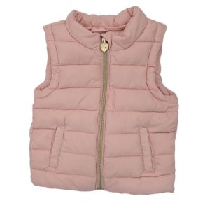Blouson sans manche rose bébé fille 12 MOIS ORCHESTRA