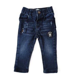 Pantalon jean bleu bébé garçon 12 MOIS IKKS