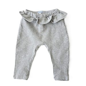 Pantalon gris à volant bébé fille 18 MOIS VERTBAUDET