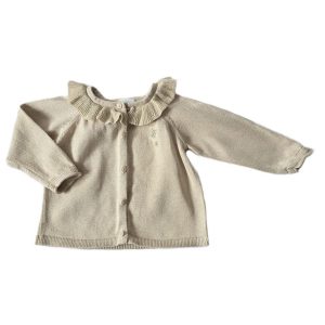 Gilet mailles doré bébé fille 18 MOIS TAPE A L&rsquo;OEIL TAO