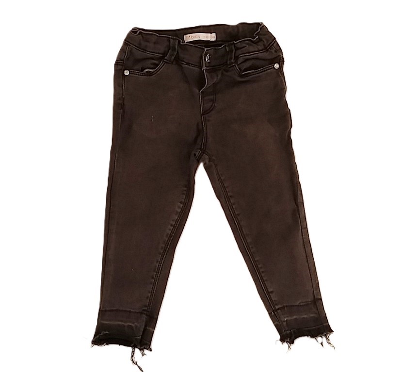 Pantalon jean gris bébé fille 24 MOIS GEMO