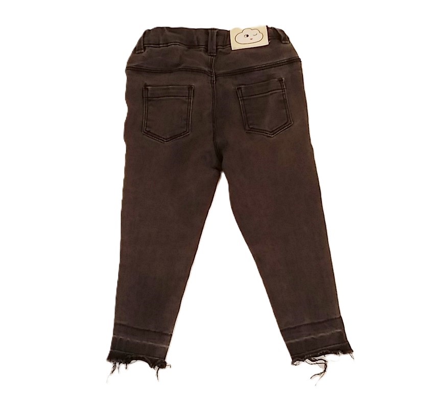 Pantalon jean gris bébé fille 24 MOIS GEMO – Image 2