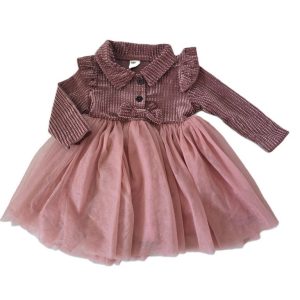 Robe de fête rose tulle bébé fille 6 MOIS SHEIN