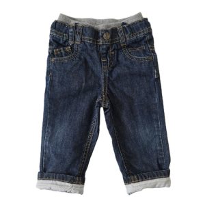 Pantalon jean bleu gris bébé garçon 6 MOIS TAPE A L&rsquo;OEIL