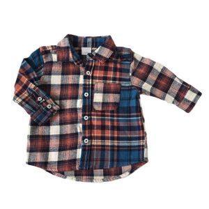 Chemise à carreaux bébé garçon 6 MOIS