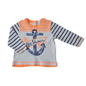 T-shirt rayé Petit Mousse bébé garçon 6 MOIS ORCHESTRA