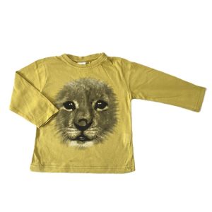 T-shirt vert Lion bébé garçon 6/9 MOIS ZARA