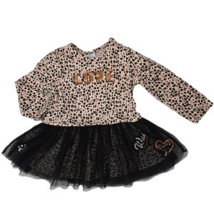 Robe de fête Love tulle strass bébé fille 9 MOIS BOBOLI
