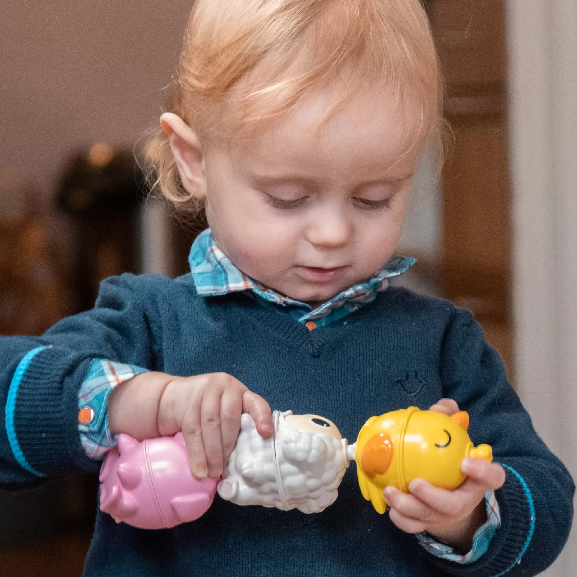 PERLES DE MOTRICITé LALABOOM – ANIMAUX DE LA FERME – 41 PIÈCES – Image 8