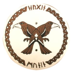 Bouclier en Bois Viking