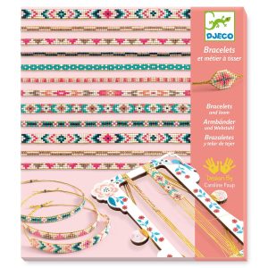 Loisirs Créatifs – 8/14 Ans – Bracelets à Tisser en Perles de Rocailles