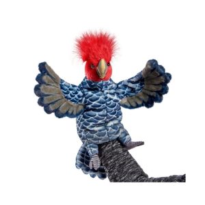 Cacatoès Tête Rouge Marionnette à Main