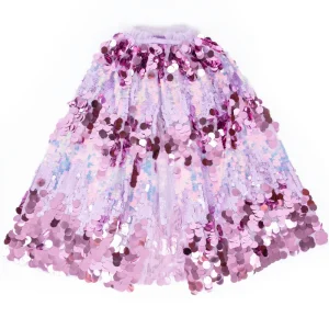 Cape Etincelante Parme 4/6 ans