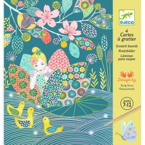 Loisirs Créatifs – 7/12 ans – Cartes à Gratter Etang Féérique