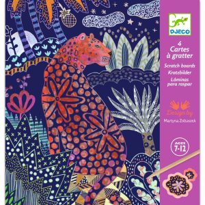 Loisirs Créatifs – 7/12 ans – Cartes à Gratter Nature Luxuriante