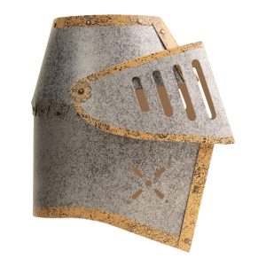 Casque Chevalier Argenté