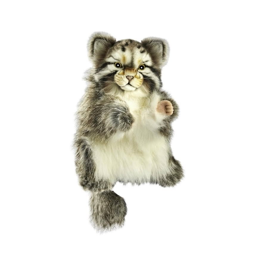 Chat Pallas Marionnette à Main