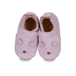 Easy Peasy – Chaussons Cuir Chat 6/12 mois