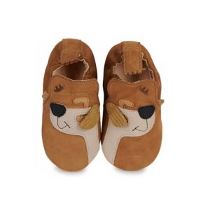 Easy Peasy – Chaussons Cuir Chien 24 mois