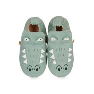 Easy Peasy – Chaussons Cuir Crocodile 18/24 mois