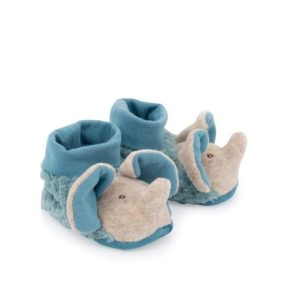 MR – Chaussons Naissance – Collection Sous mon Baobab – Chaussons Eléphant 0/6 Mois