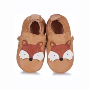 Easy Peasy – Chaussons Cuir Renard 12/18 mois