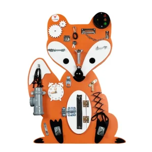 Planche Montessori Renard Orange