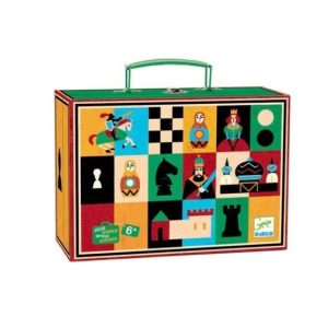 Mallette de Jeux – Jeu de Dames et Jeu d&rsquo;Echecs