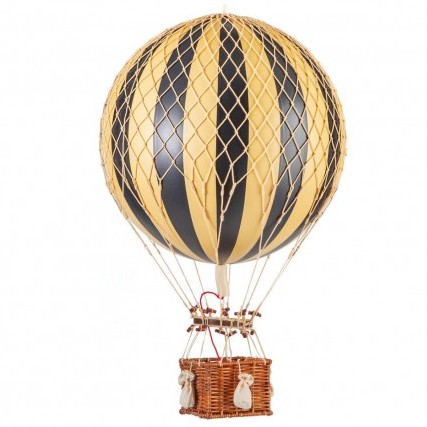 Montgolfière XL Noire et Crème