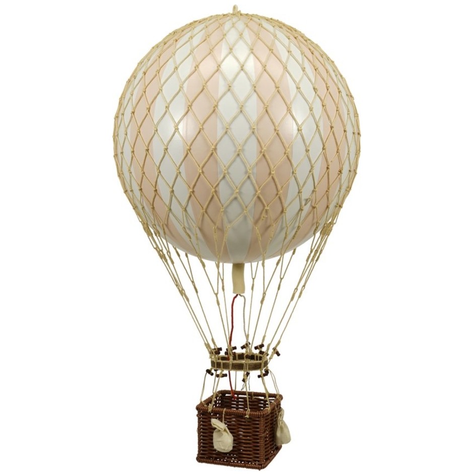 Montgolfière XL Rose et Crème