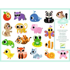 Premiers Loisirs Créatifs – Dès 18 Mois – Gommettes et Stickers Bébés Animaux
