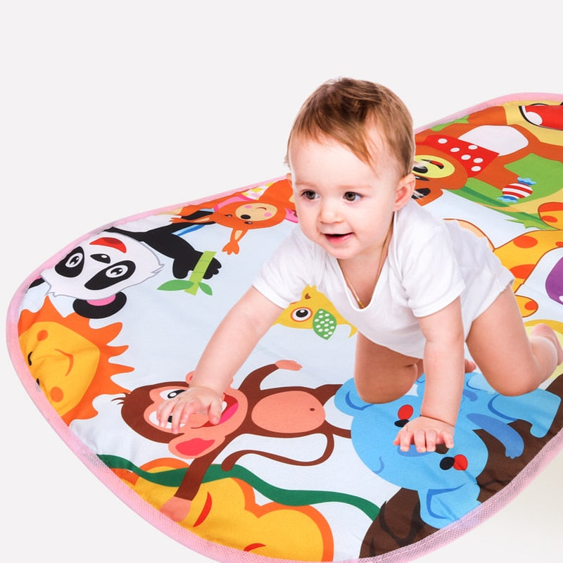 Tapis d’Éveil Montessori Bébé Avec Clavier De Piano – Image 8