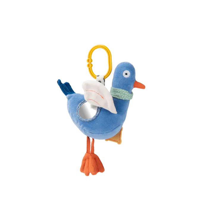 MR – Collection Puce et Pilou – Hochet de Dentition Pigeon – Image 2
