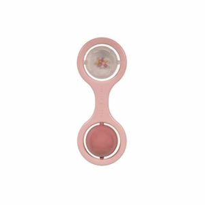 LD – Petit Hochet Double Balle Rose