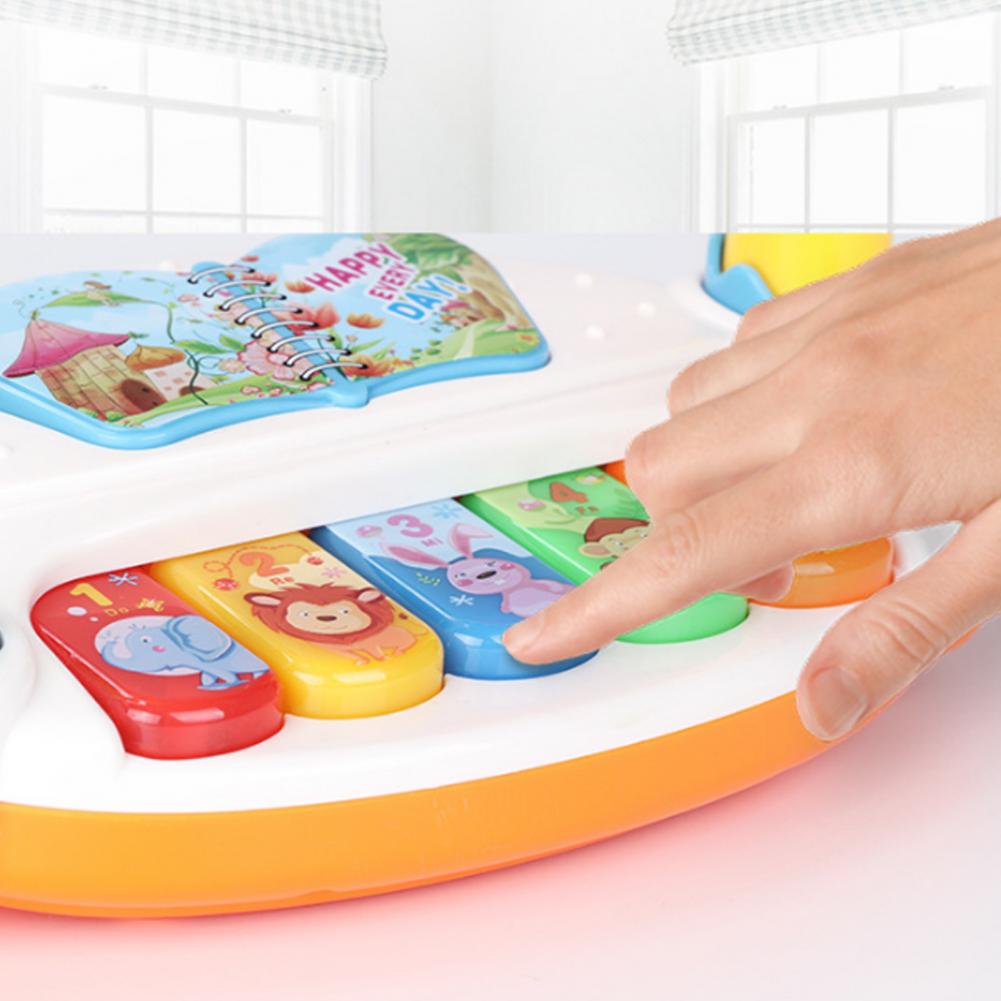 Piano musical rotatif pour enfants avec lumière – Image 8