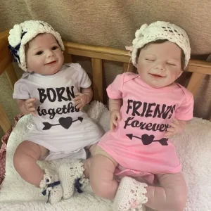Bébé Reborn Jumelles – Ilona et Caroline