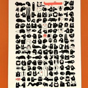 Cherch&Trouv – Sérigraphie A3