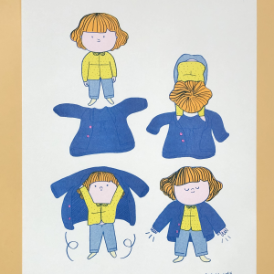 GRANDE – Manteau – Risographie