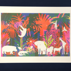 DANS LA JUNGLE TERRIBLE JUNGLE – LA JUNGLE – RISOGRAPHIE