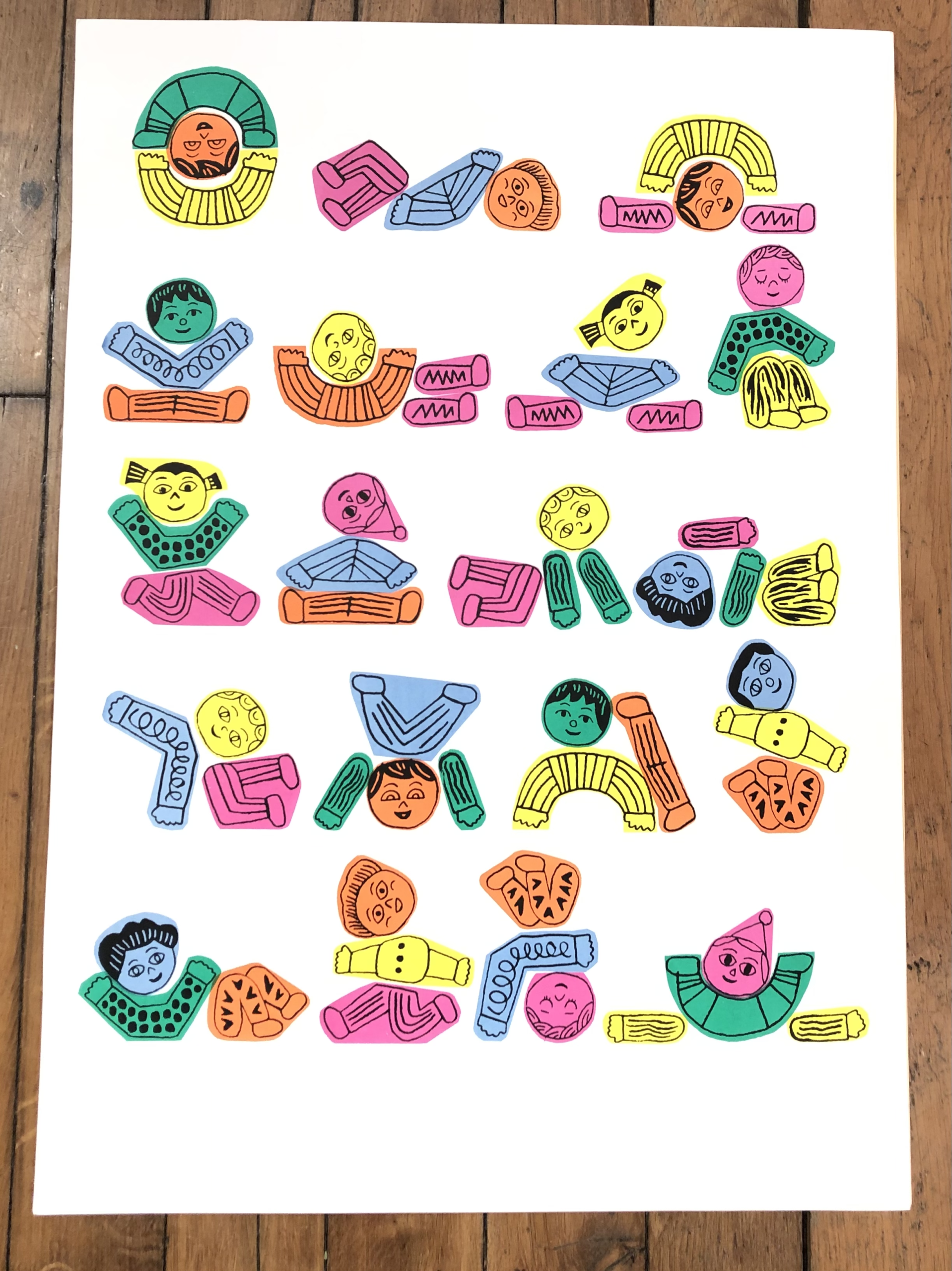 Sérigraphie – Macadam