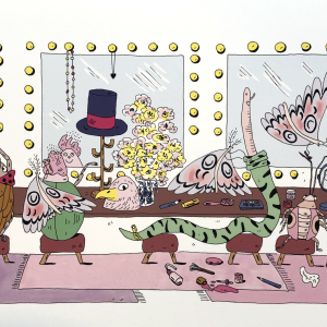 La loge des comédiens