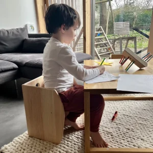 Chaise Montessori évolutive