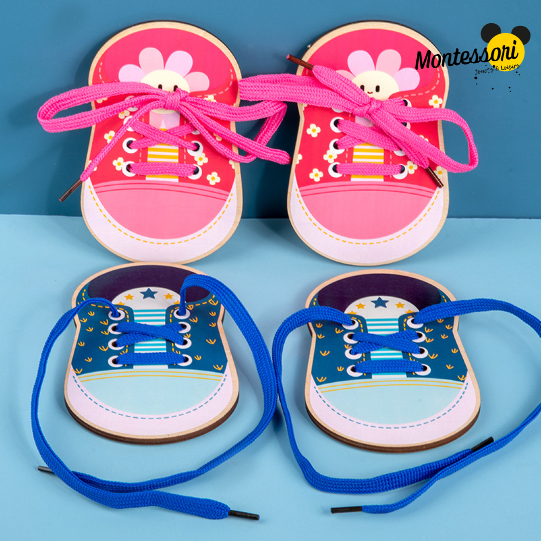 Jeu à coudre Montessori | Chaussure – Image 3